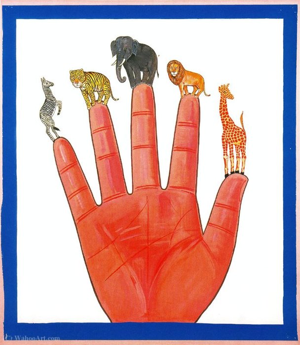 Untitled (955) — Francesco Clemente
