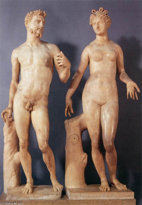 Adam And Eve — Bartolommeo Brandini (baccio Bandinelli)
