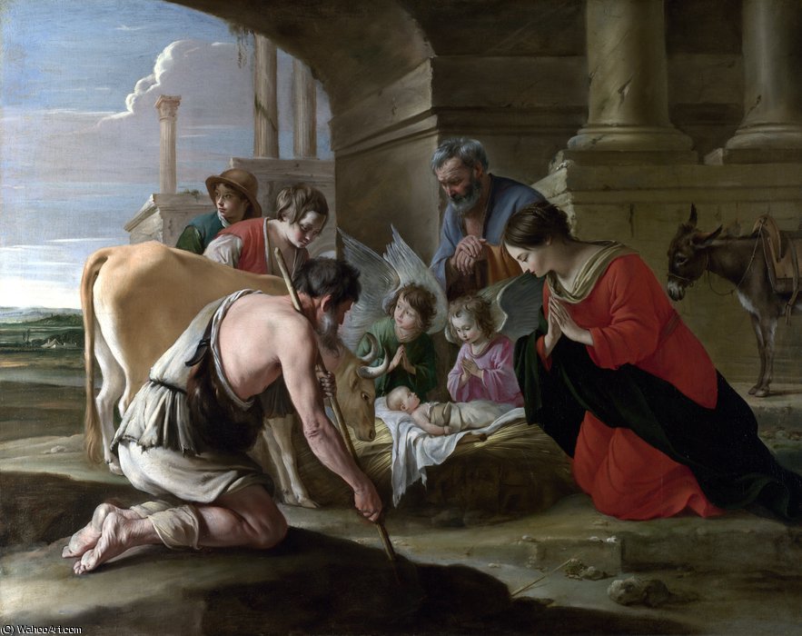 The Adoration Of The Shepherds — (brother) Antoine Le Nain