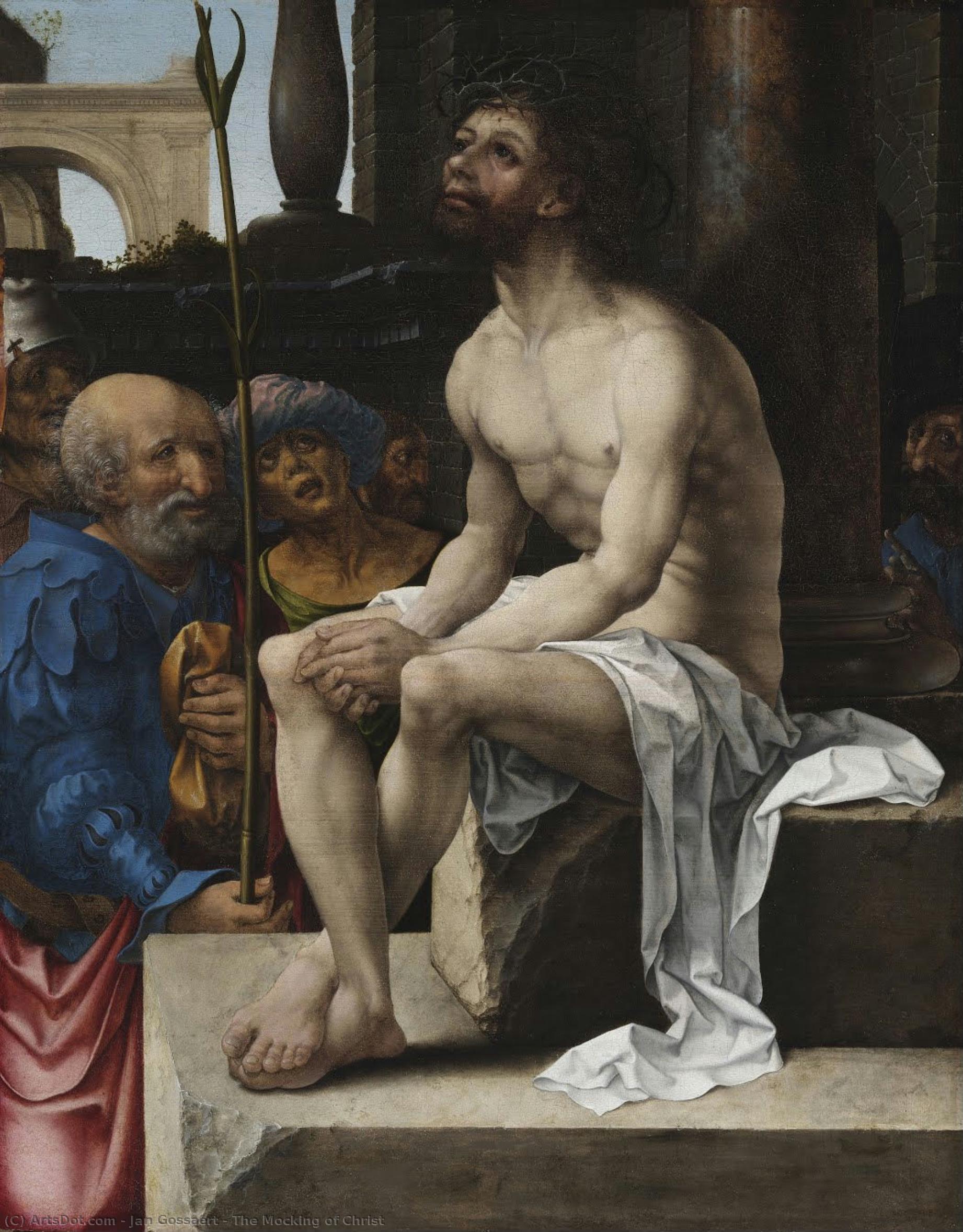 Умиљавање Христа — Jan Gossaert