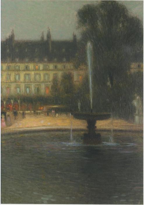 The Tuileries — Henri Le Sidaner