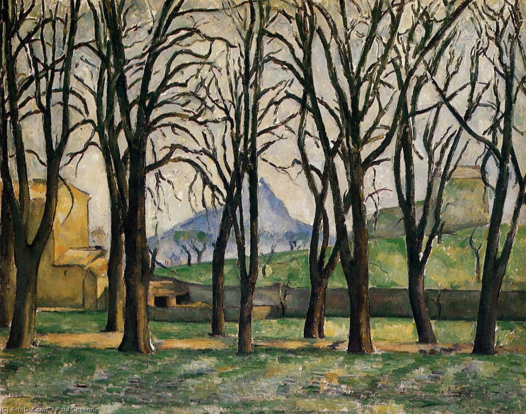 Chestnut Trees At The Jas De Bouffan — Pol Sezan
