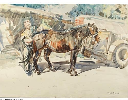 Rubbing Down A Horse — Arthur Henry Church
