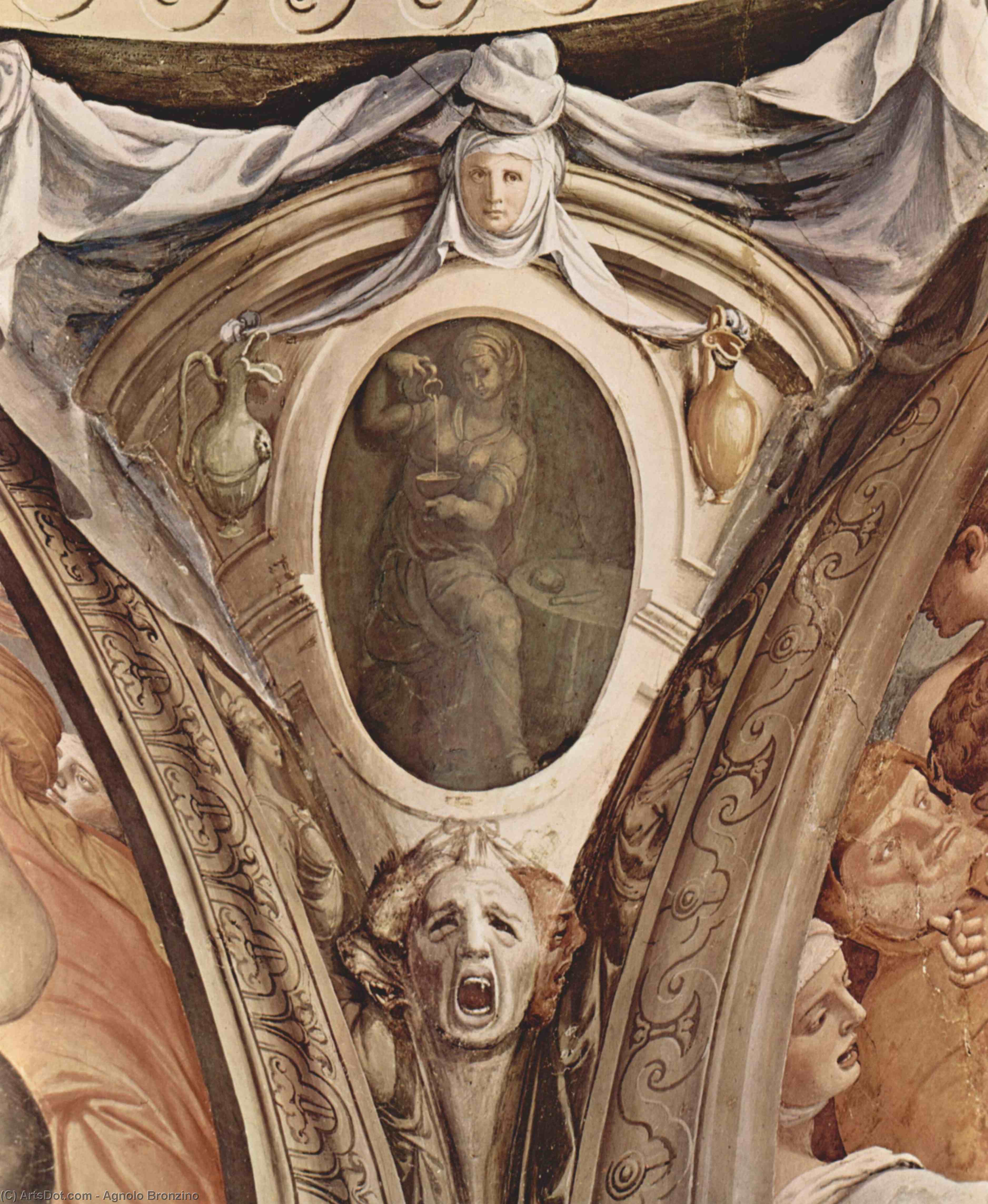 Scenes Of Allegories Of The Cardinal Virtues — Agnolo Bronzino