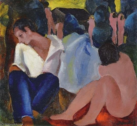Painter With A Nude — David Jandi