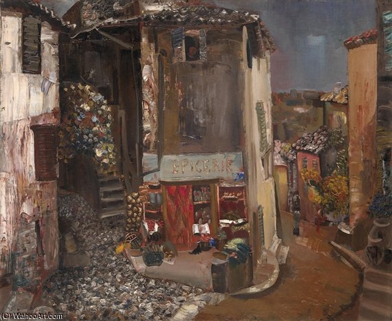 Epicerie Du Village — Boris Dmitrievich Grigoriev