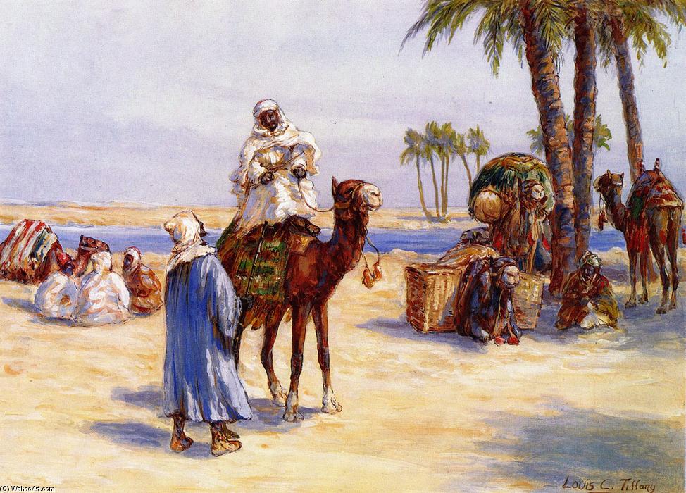 Travelers Near Cairo — Louis Comfort Tiffany