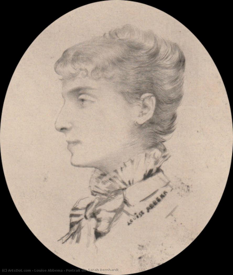 Portrait De Sarah Bernhardt — ルイーズ・アベマ
