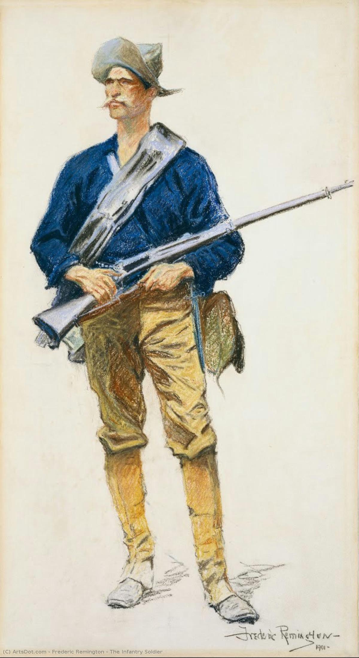 The Infantry Soldier — Frederic Remington