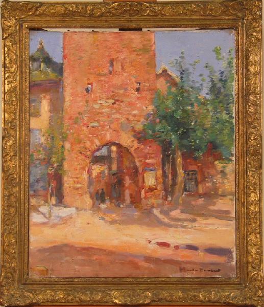 La Porte Fortifiée De Clairvaux (vielle Porte Sarrasine) — Maurice Bompard
