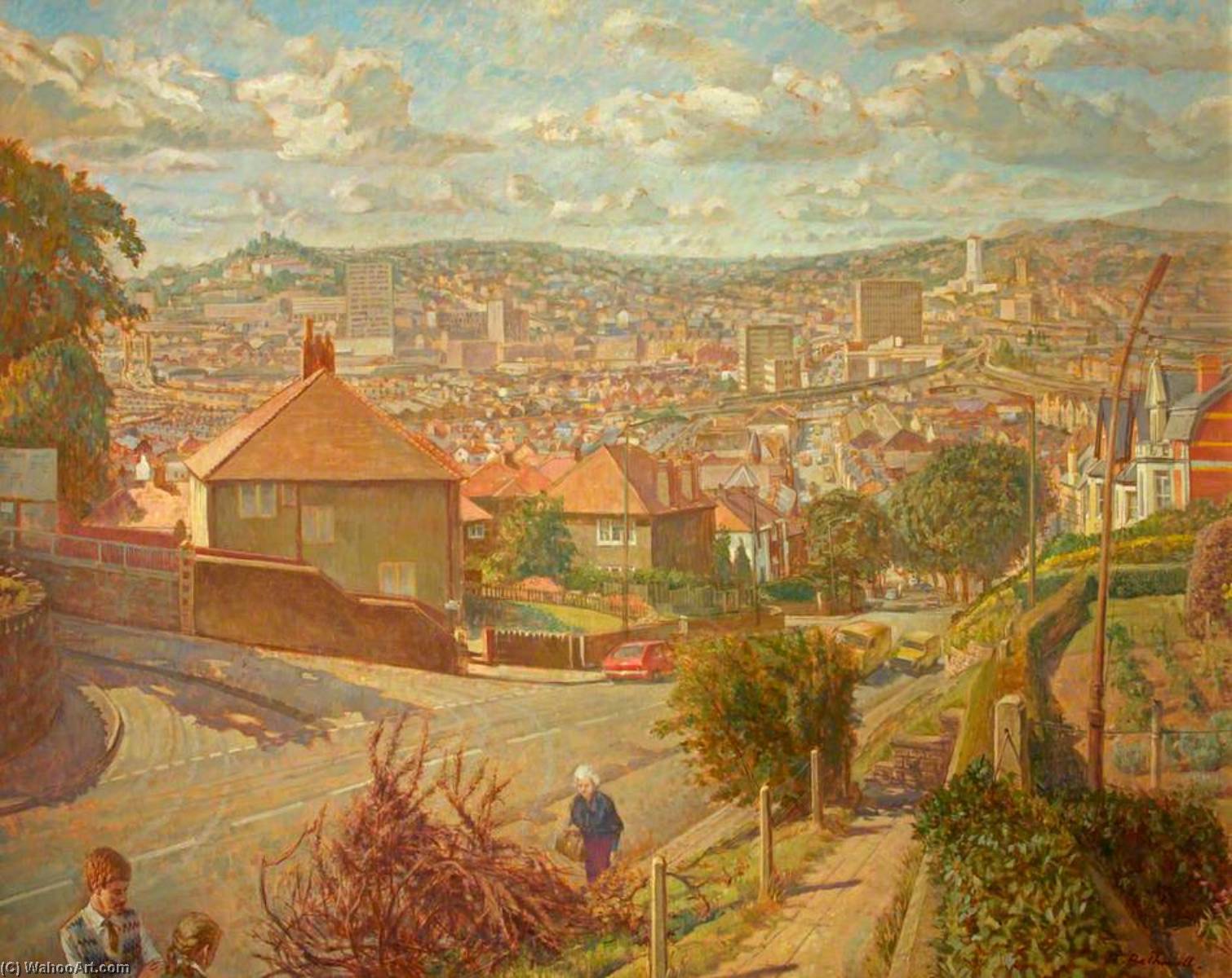 Newport From Christchurch Road — Thomas Roland Rathmell