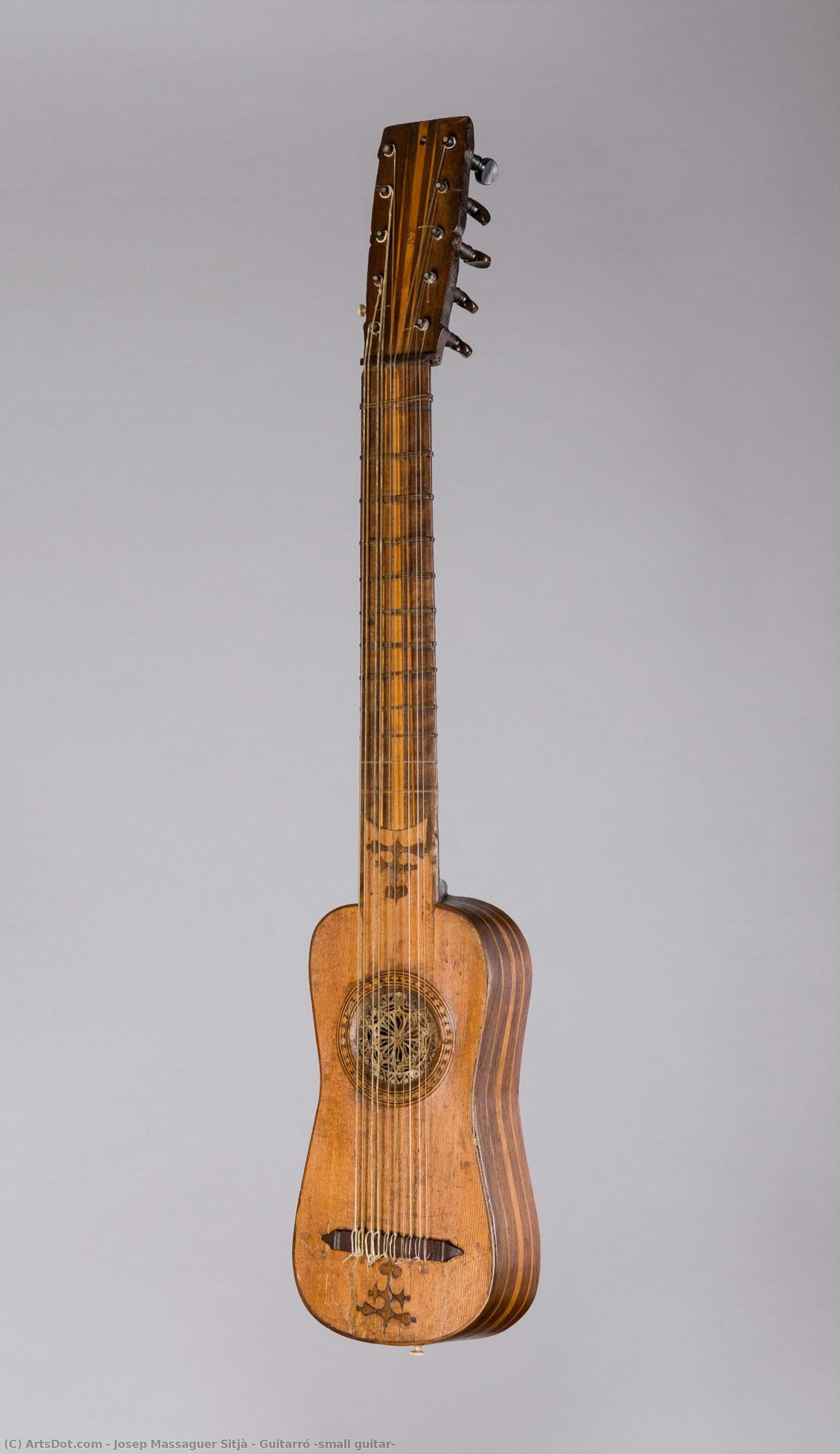Guitarró (small Guitar) — Josep Massaguer Sitjà