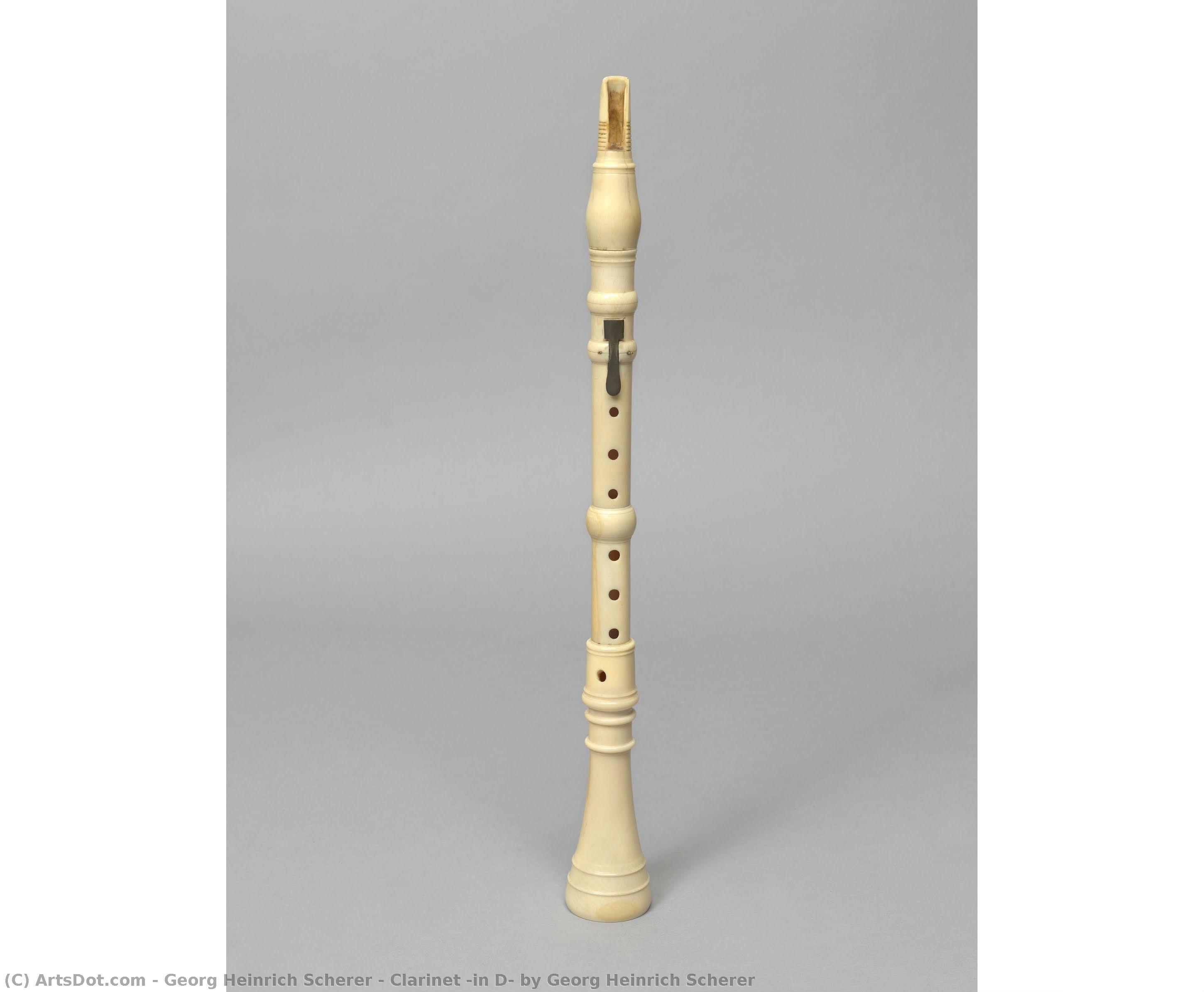 Clarinet (in D) By Georg Heinrich Scherer — Georg Heinrich Scherer