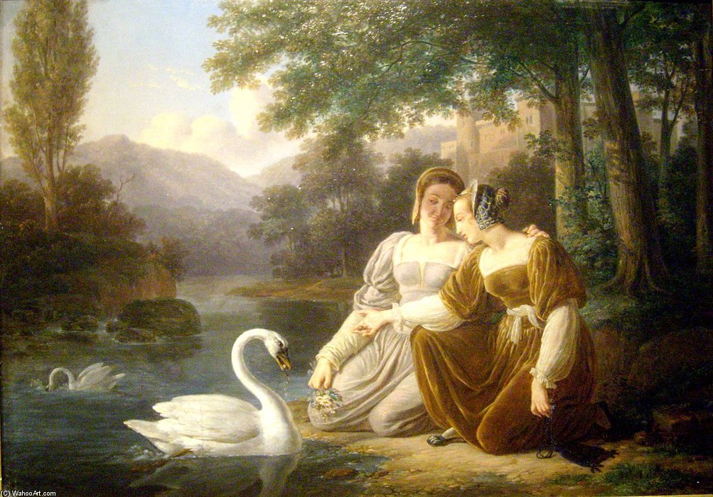 Deux Chatelaines — Pierre Révoil