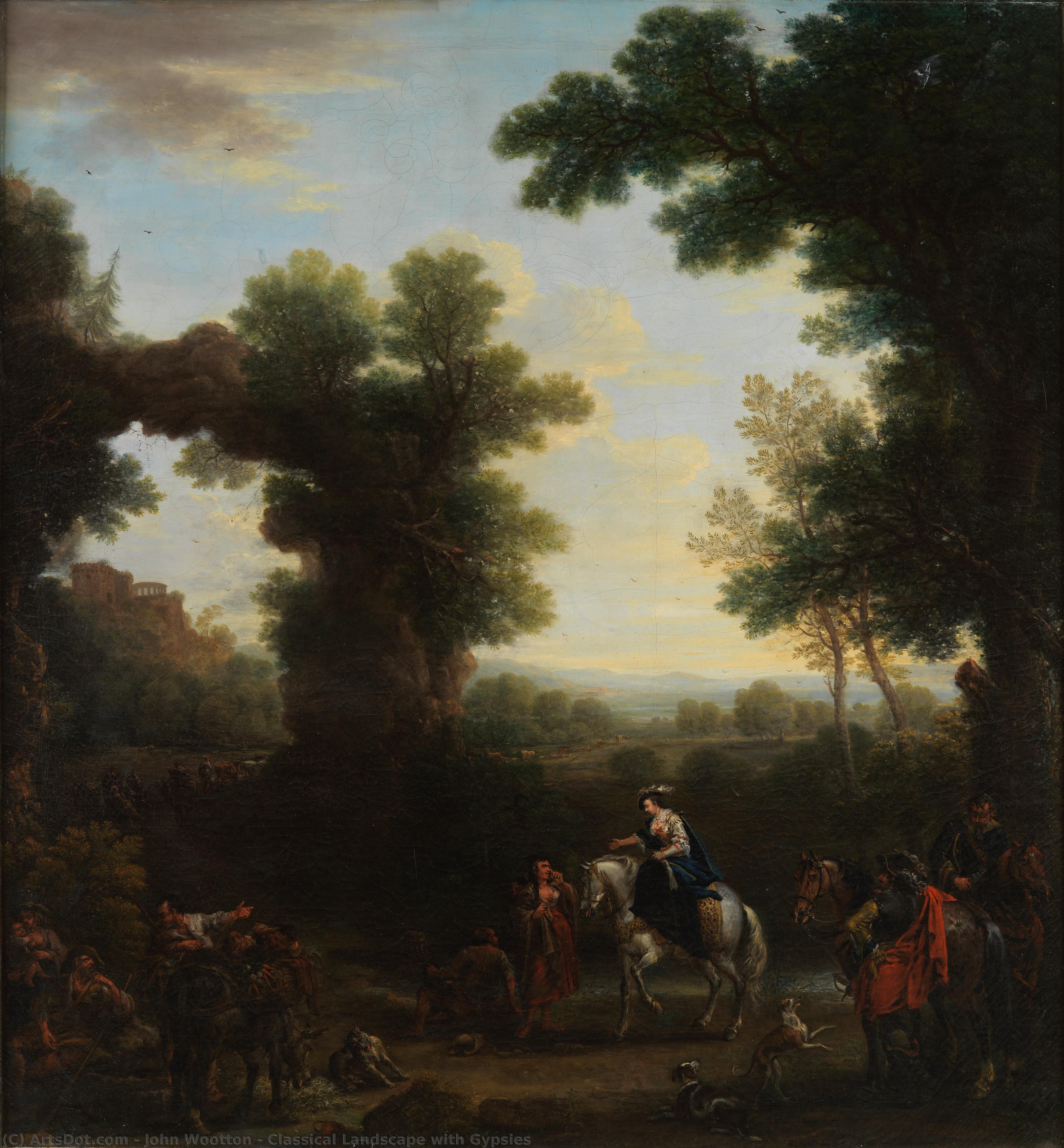Classical Landscape With Gypsies — Джон Вуттон