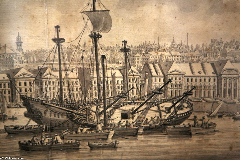 Brest Le Port En Penfeld — Louis-françois Cassas