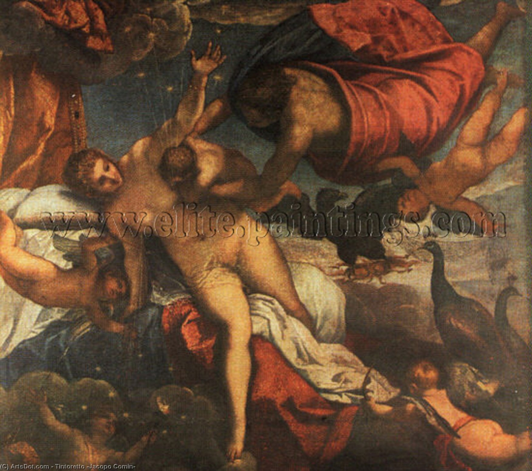 The Origin Of The Milky Way, — Jacopo Tintoretto