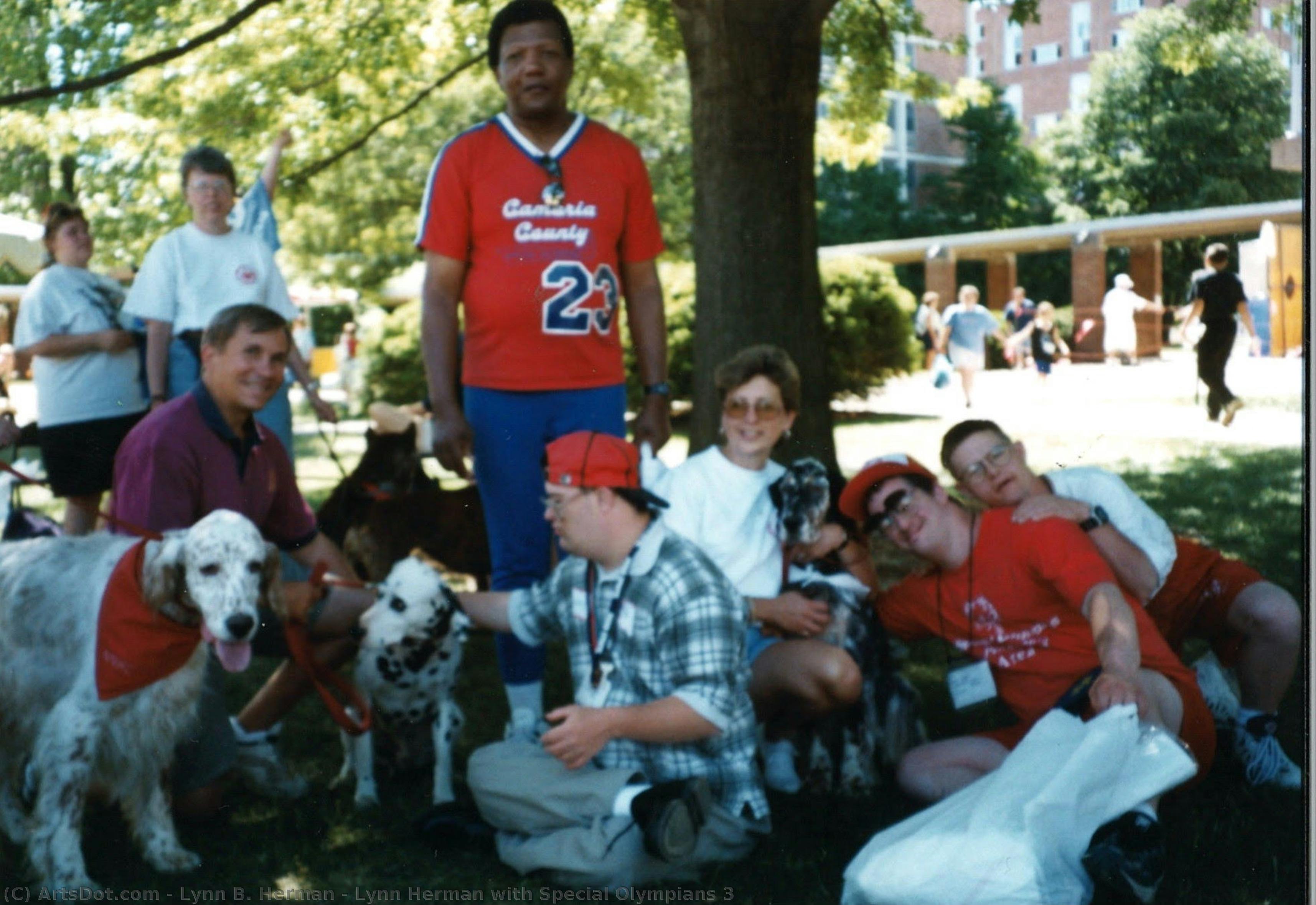 Lynn Herman With Special Olympians 3 — Lynn B. Herman