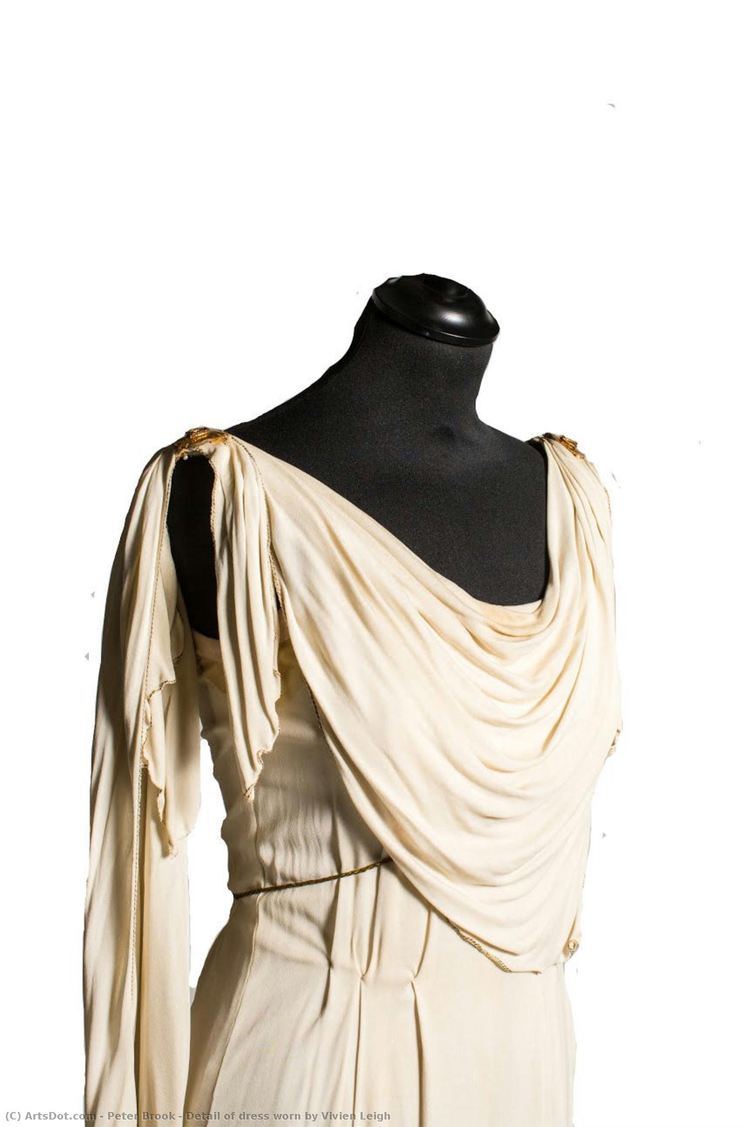 Detail Of Dress Worn By Vivien Leigh — Peter Brook