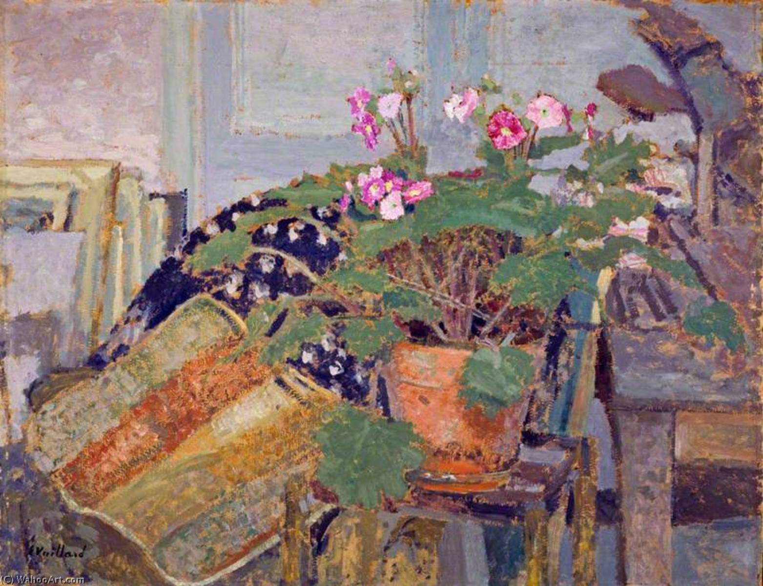 Le Pot De Fleurs (pot Of Flowers) — Jean-édouard Vuillard
