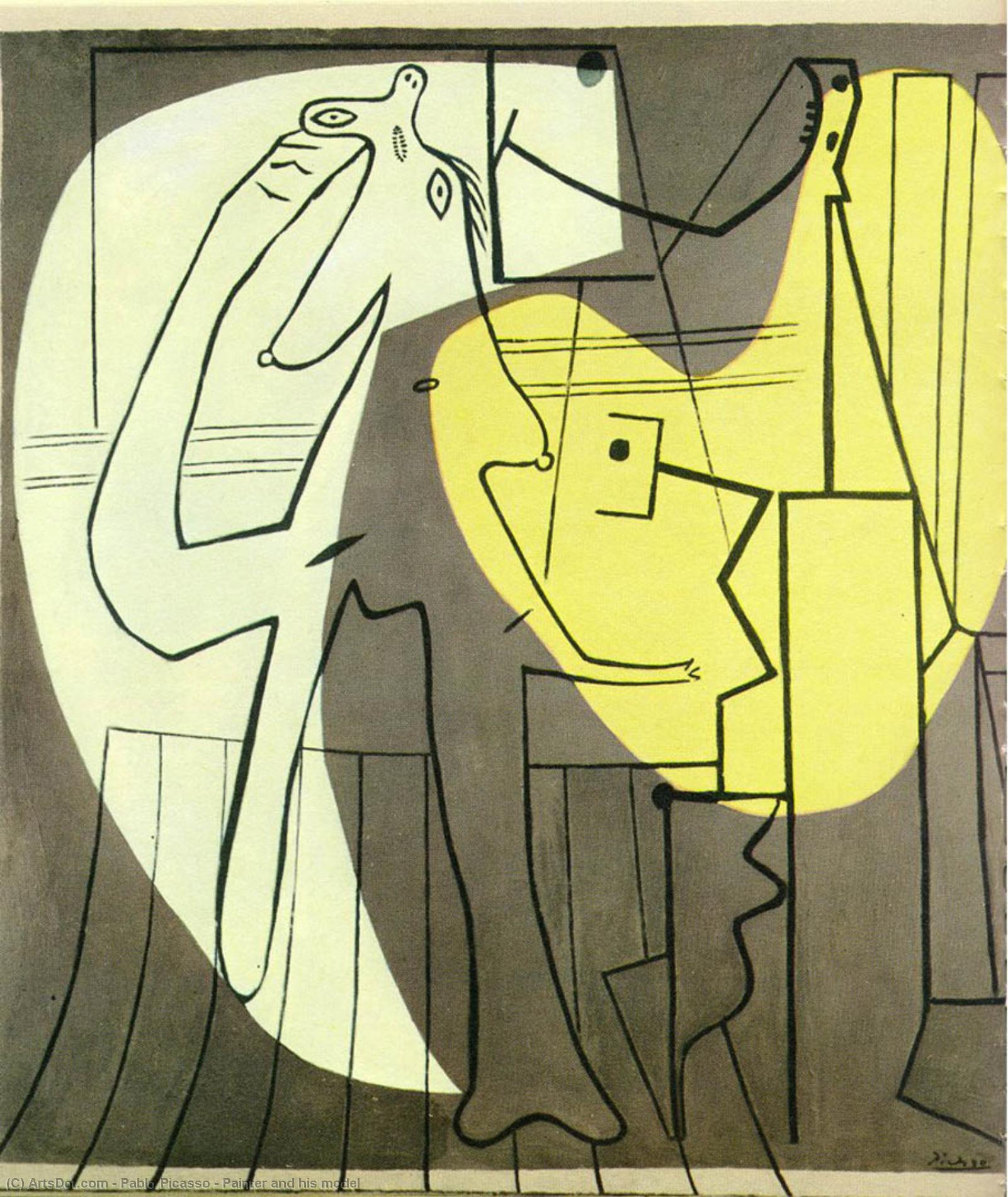 Painter And His Model — Пабло Пикассо