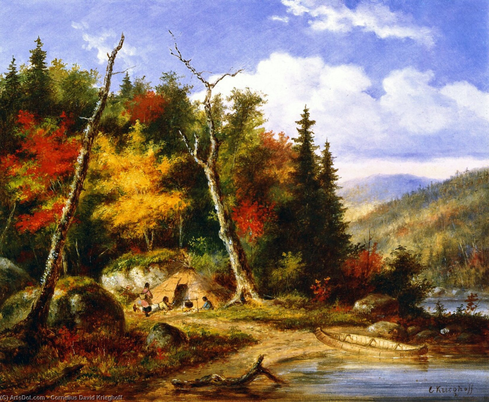 Lake Memphremagog — Корнелиус Дэвид Крёйгхофф
