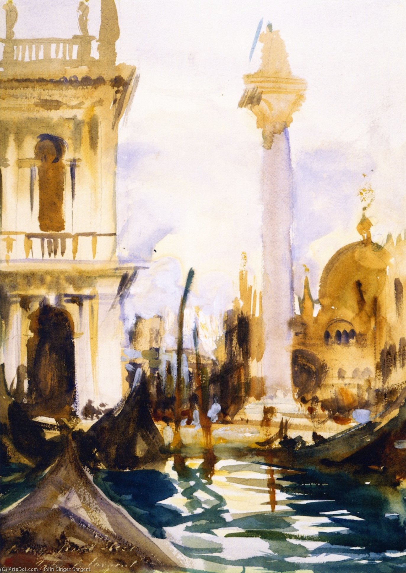 Piazzetta, No. 2 — John Singer Sargent