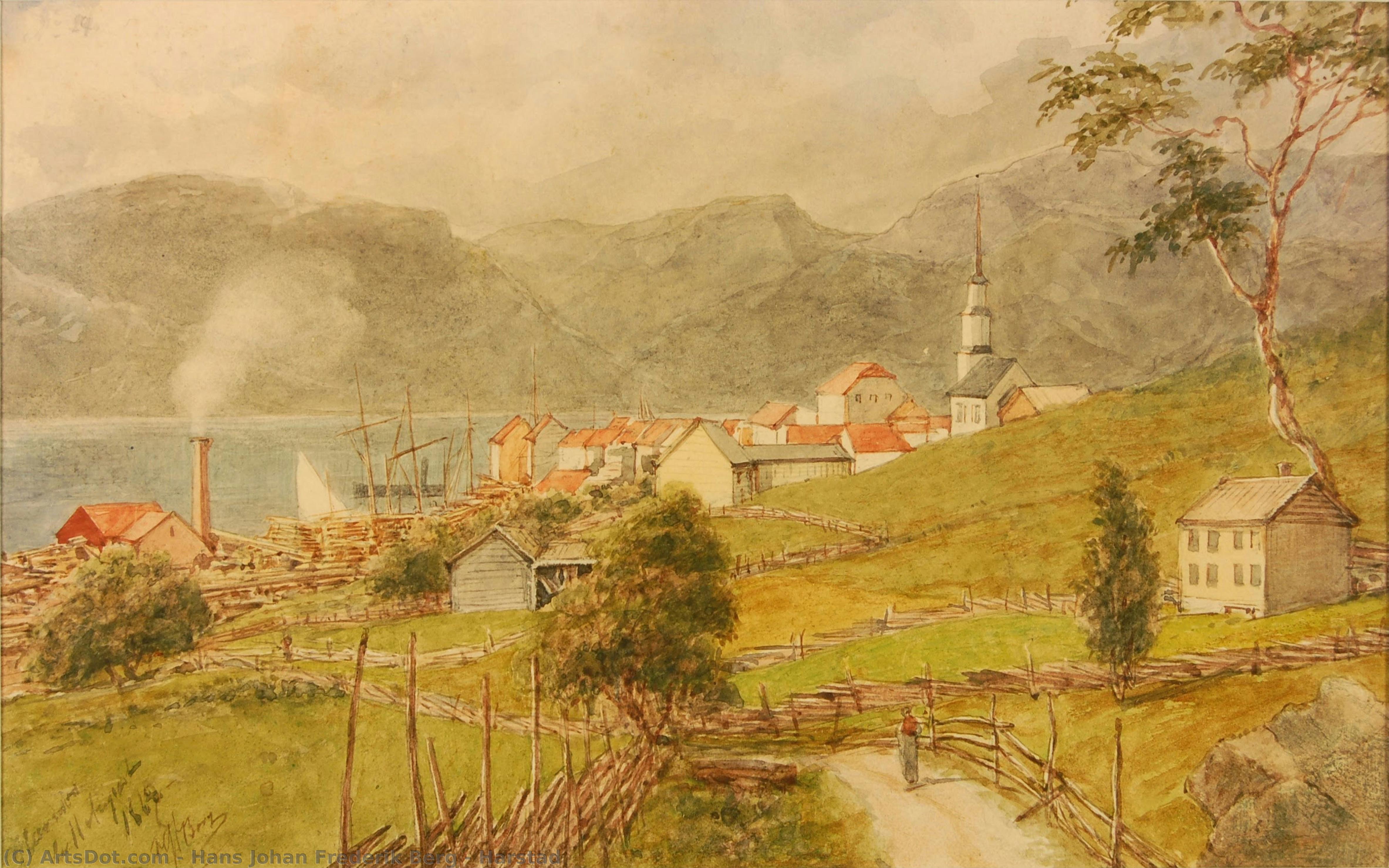 Harstad — Hans Johan Frederik Berg