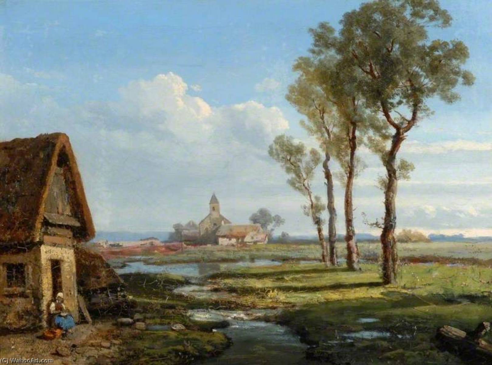 Sketch Near Boulogne Sur Mer, France — Joséphine Bowes