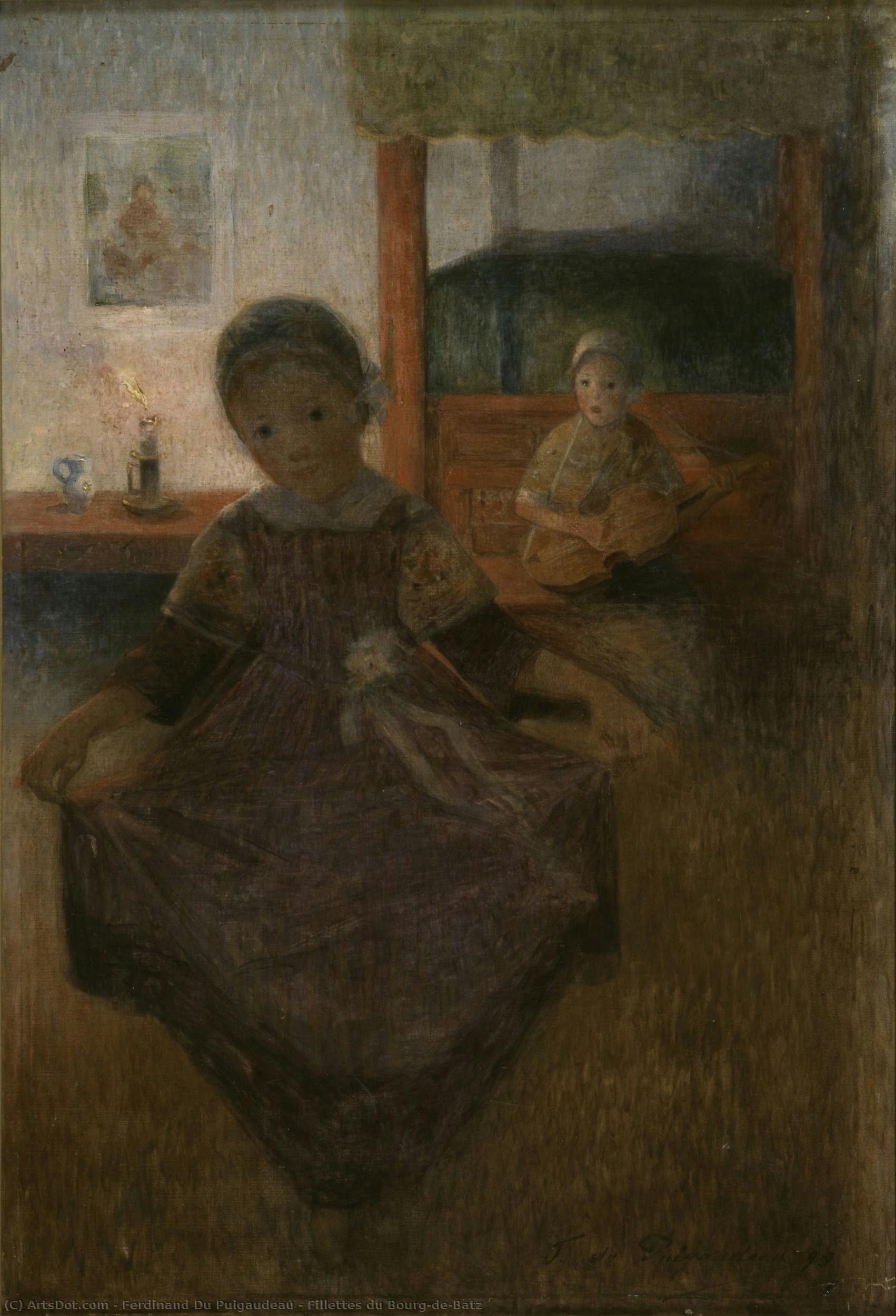 Fillettes Du Bourg-de-batz — Ferdinand Du Puigaudeau