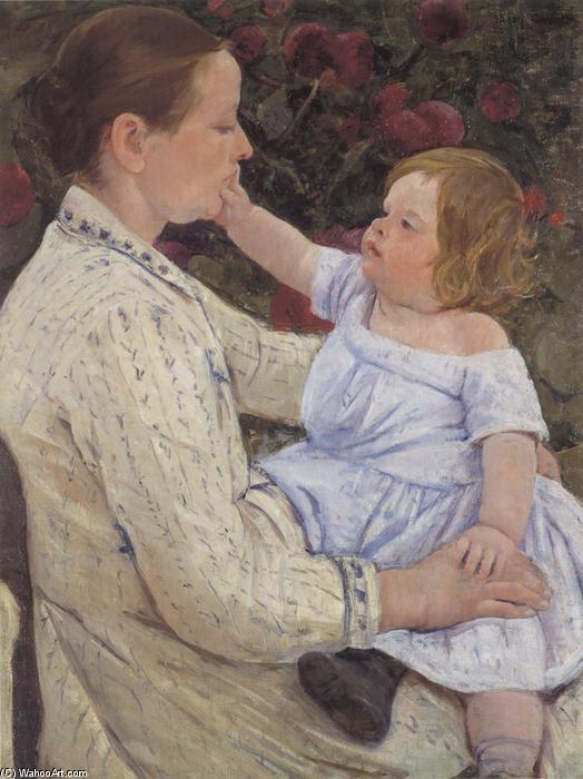 The Child`s Caress — Mary Stevenson Cassatt