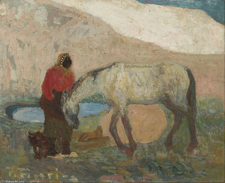 Lavanderas En Los Medanos O Los Amigos — Pedro Figari