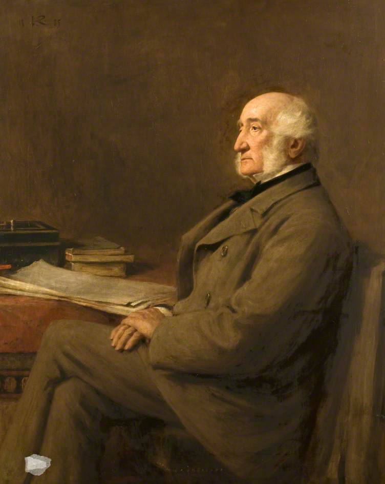 Sir John Ogilvy Of Inverquharity (1803–1890), Bt — George Reid