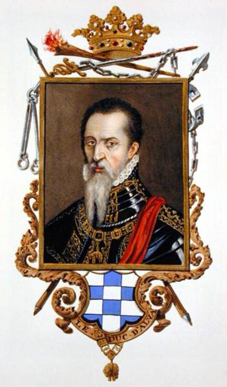 Portrait Of Ferdinand Alvarez De Toledo Duke Of Alva — Sarah Countess Of Essex