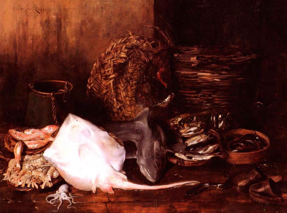 A Fishmarket In Venice — Чейз, Уильям