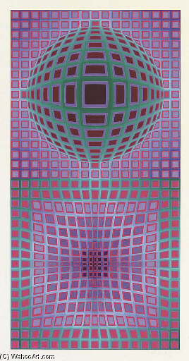 Abstract 9 — Victor Vasarely