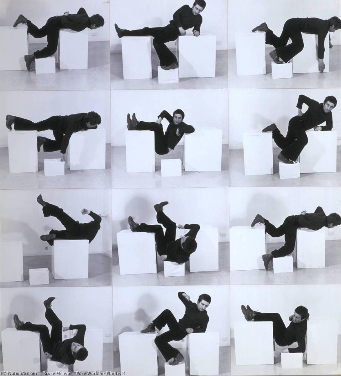 Pose Work For Plinths 3 — Bruce Mclean