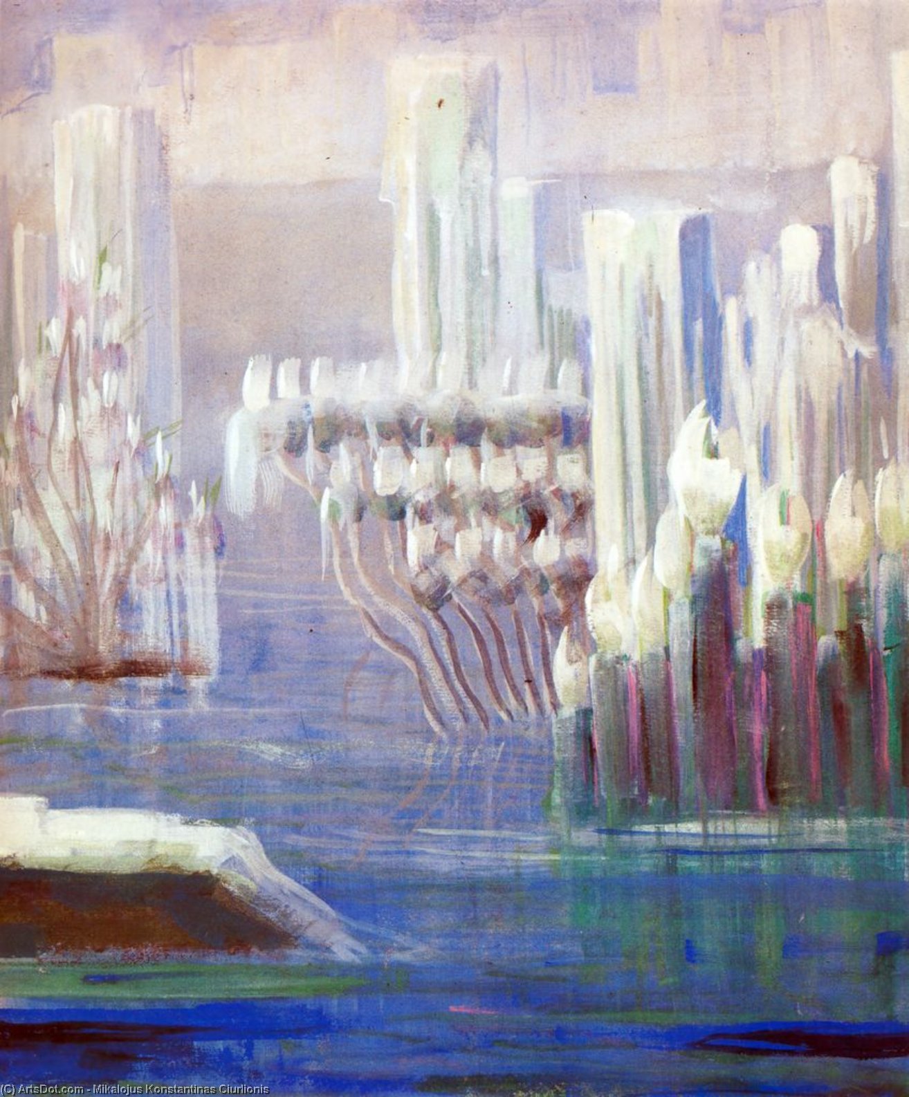 Creation Of The World Vi — Mikalojus Konstantinas Čiurlionis
