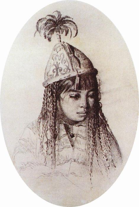 Kyrgyz Girl — Vasily Vasilevich Vereshchagin