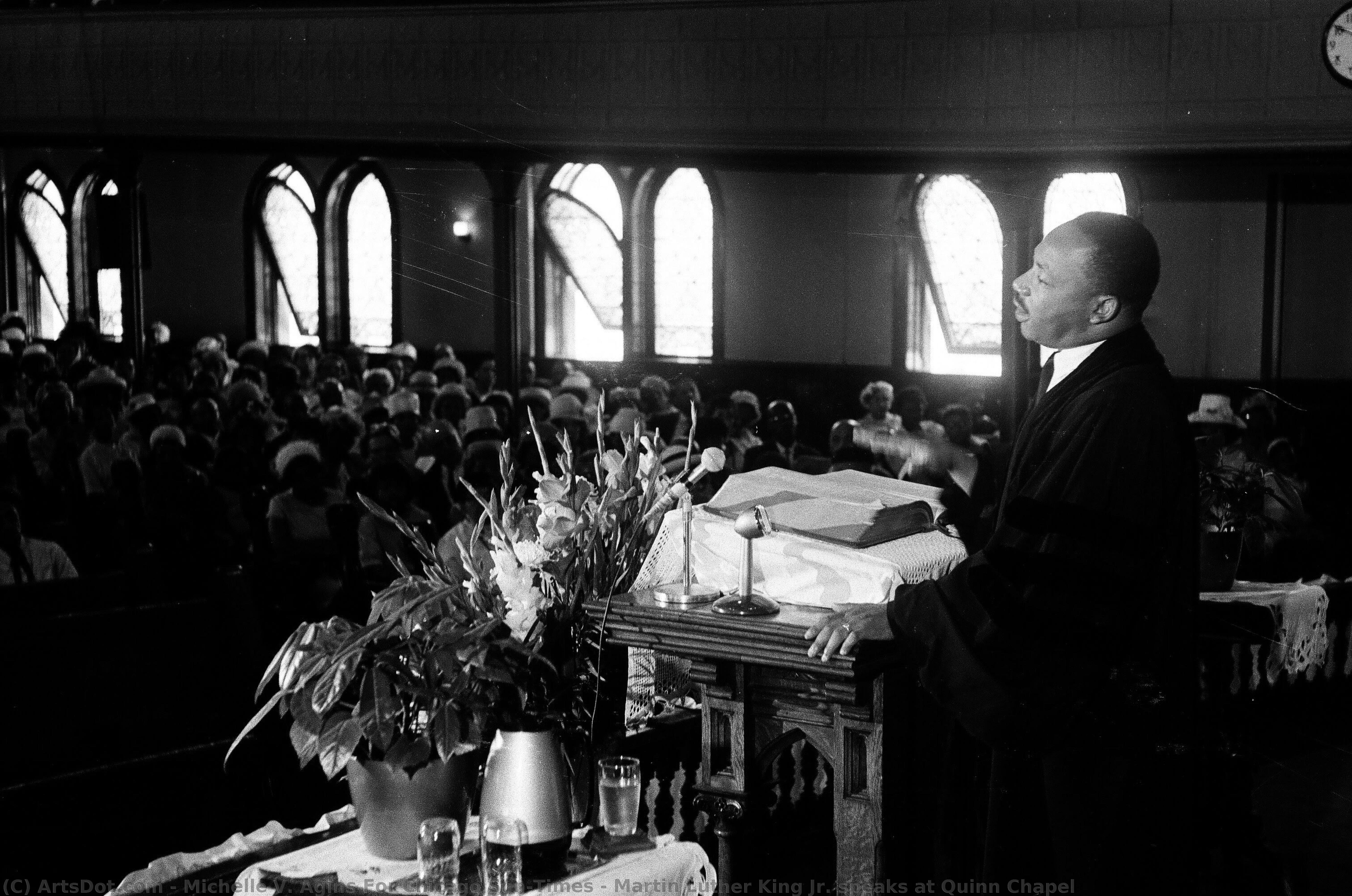 Martin Luther King Jr. Speaks At Quinn Chapel — Michelle V. Agins For Chicago Sun-times