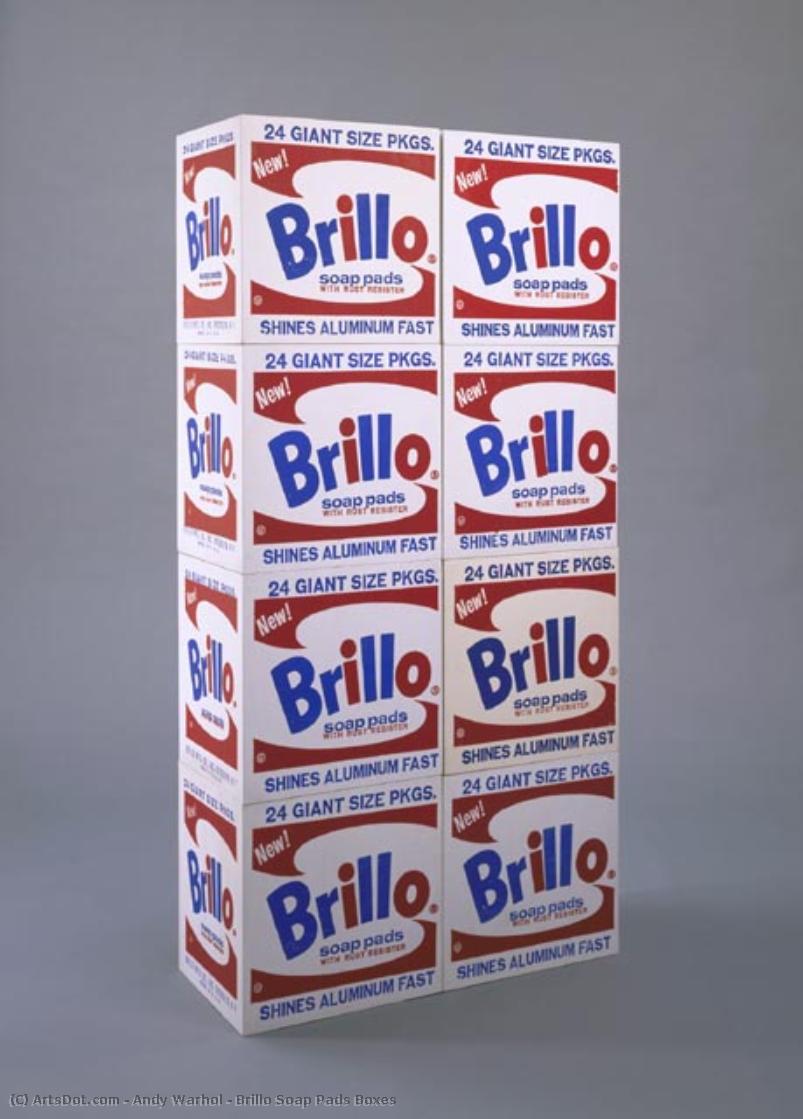 Brillo Soap Pads Boxes — Endi Varhol