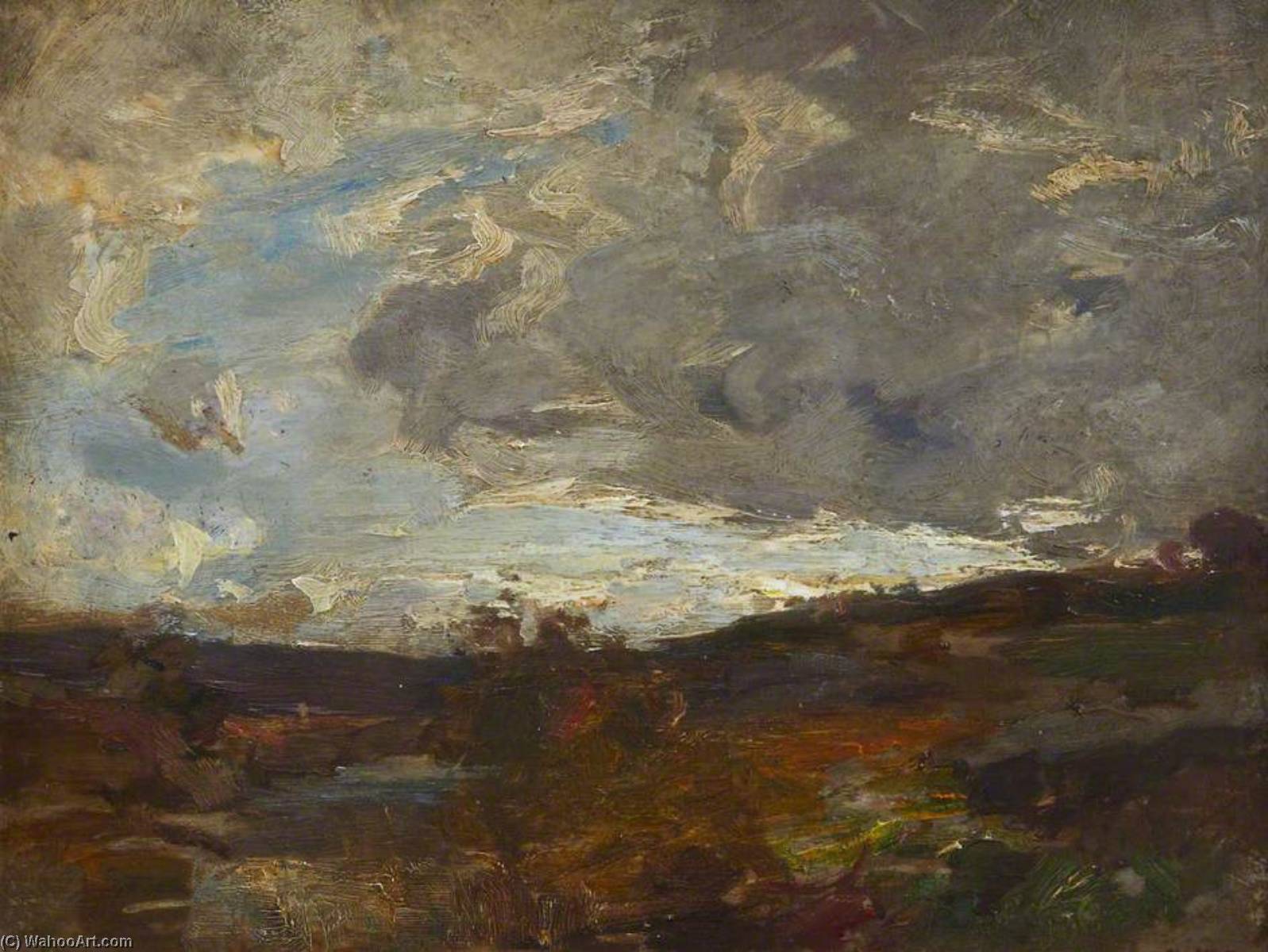 Gathering Cloud – Pentland Side — William Miller Frazer