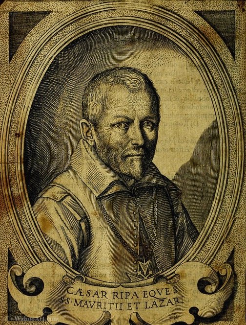 Portrait Of The Italian Writer Cesare Ripa — Cesare Ripa