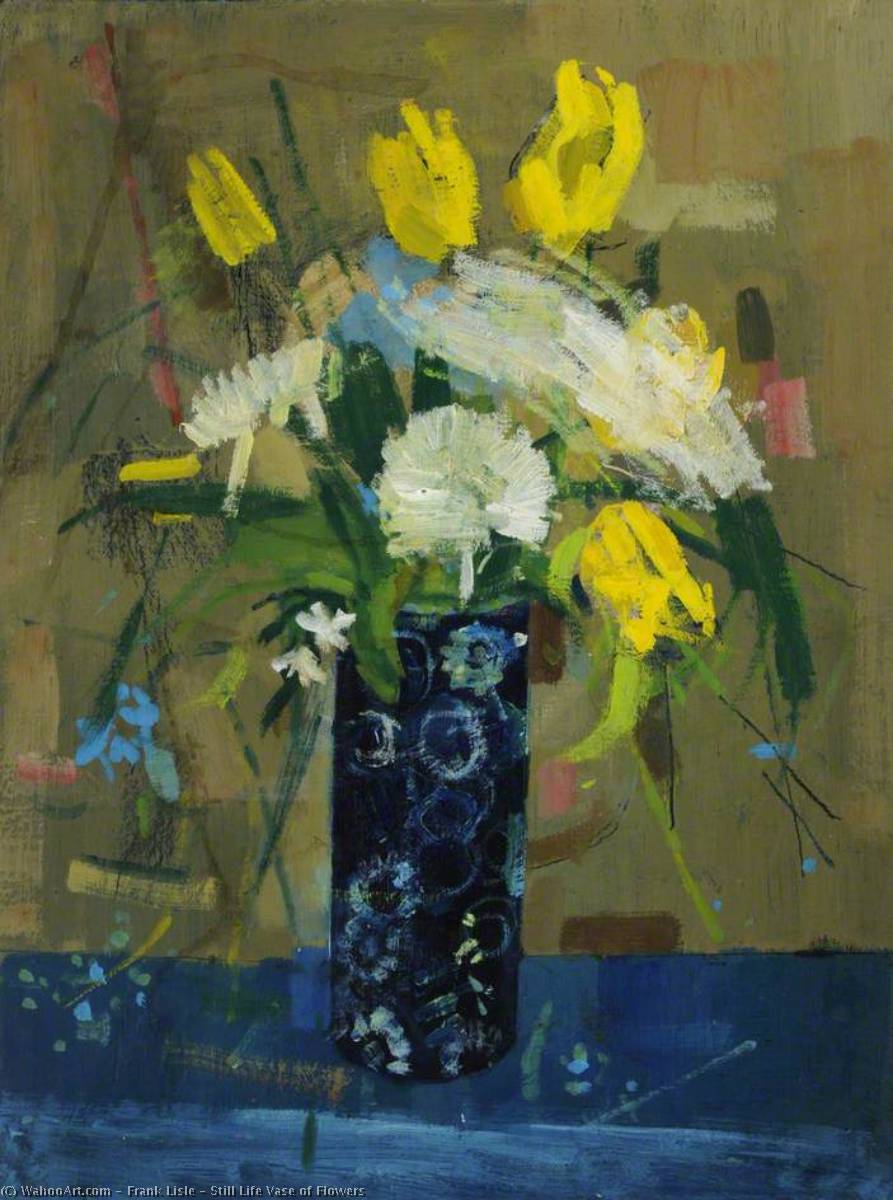 Still Life Vase Of Flowers — Frank Lisle