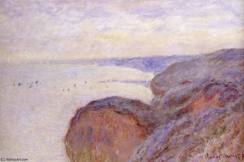 Cliffs Near Dieppe — Клод Моне