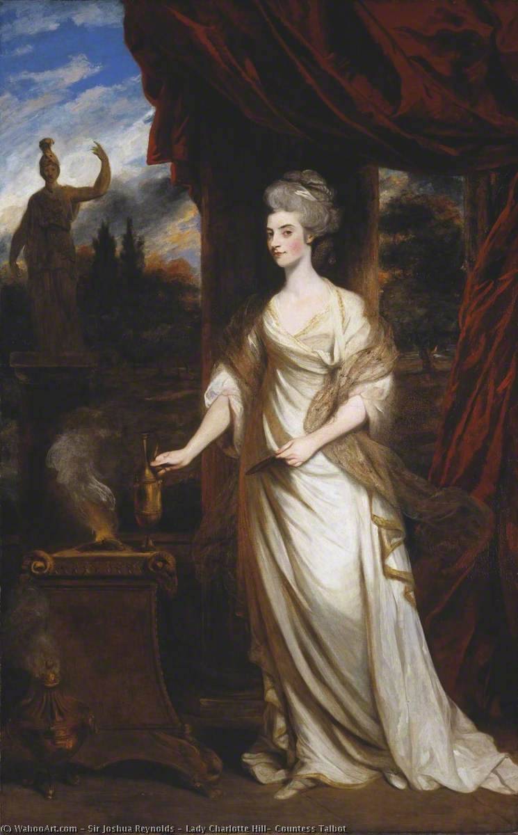 Lady Charlotte Hill, Countess Talbot — Sir Joshua Reynolds