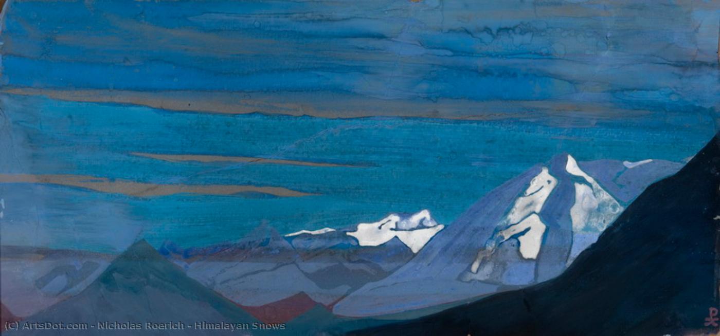 Himalayan Snows — Николай Константинович Роерих