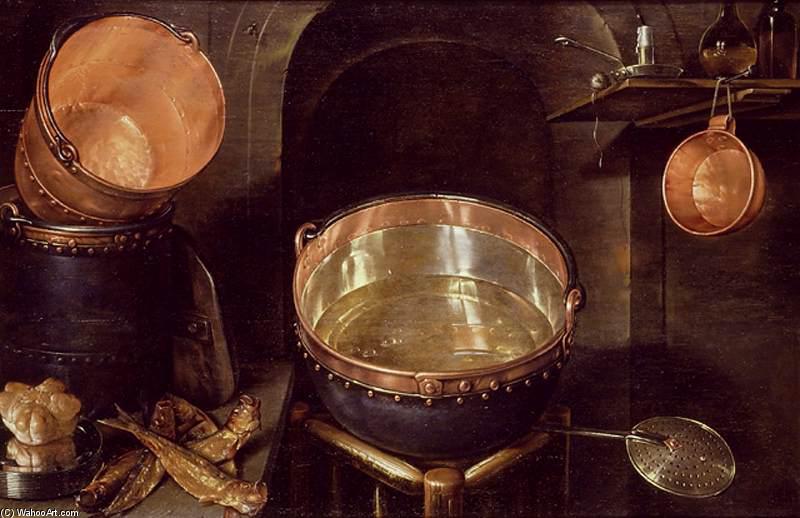 Still-life Of Kitchen Utensils — Cornelis Jacobsz Delff