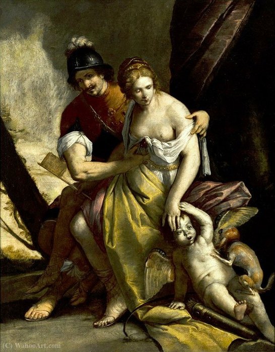Mars And Venus — Simone Cantarini