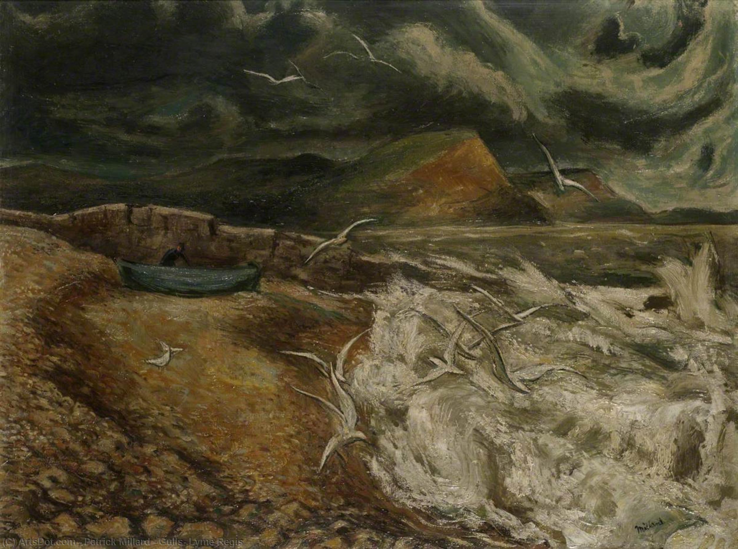 Gulls, Lyme Regis — Patrick Millard
